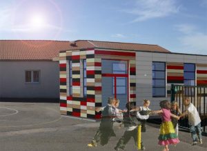 construction d'un accueil périscolaire - La Chapelle Achard (85) : une réalisation de Muriel Bernard, architecte DPLG. 2015