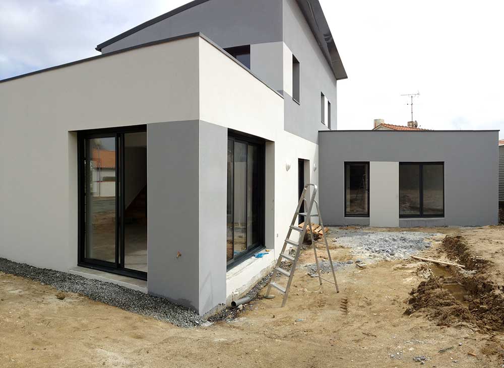 conception d'une maison unifamiliale à à Saint Julien des Landes (85) : une réalisation de Muriel Bernard, architecte DPLG. 2016