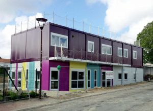 extension de l'école "le pré aux oiseaux" à la Mothe Achard (85) : une réalisation de Muriel Bernard, architecte DPLG. 2016