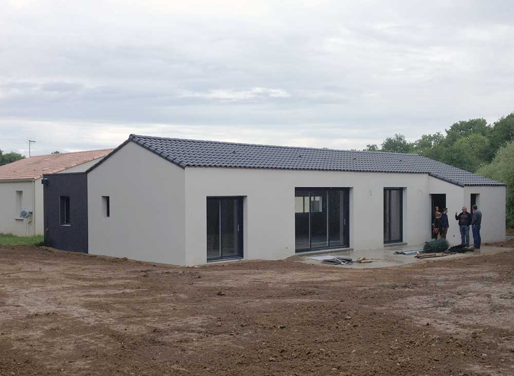 conception d'une maison unifamiliale à Martinet (85) : une réalisation de Muriel Bernard, architecte DPLG. 2016