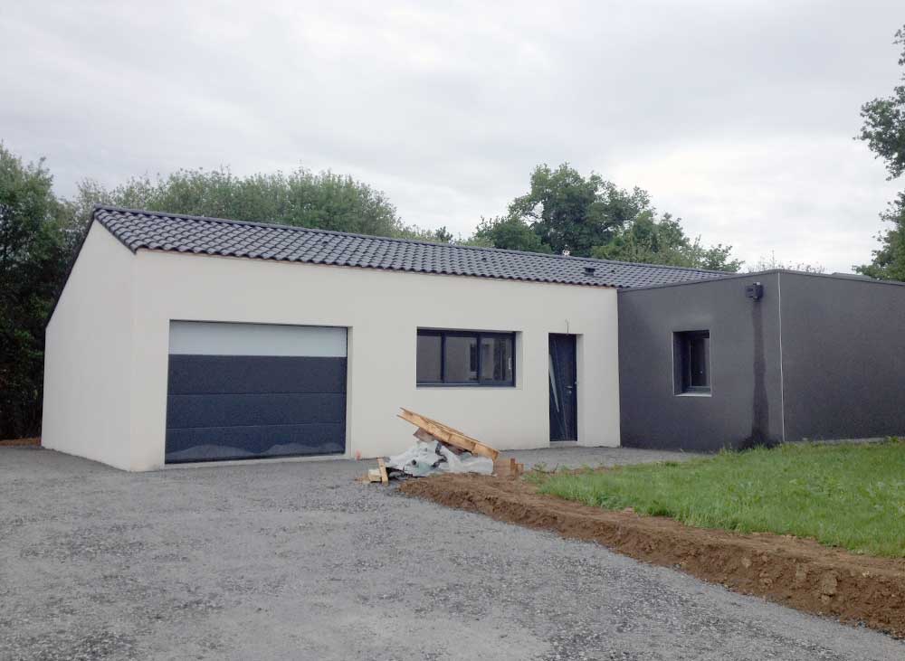 conception d'une maison unifamiliale à Martinet (85) : une réalisation de Muriel Bernard, architecte DPLG. 2016